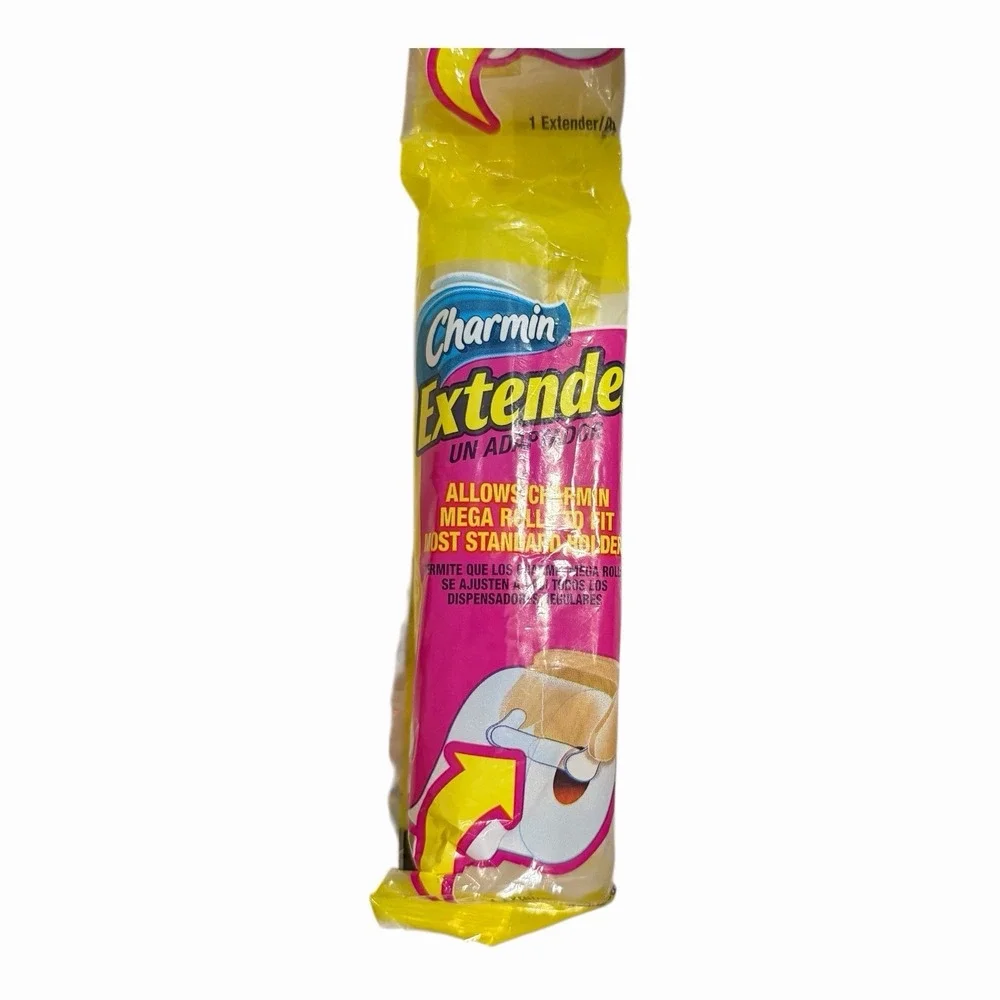 Charmin Extender‎ For Mega Roll Fits Most Standard Holders - Lot of (2)